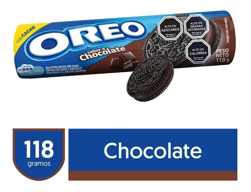 Oreo Sandwich Cookies Chocolate Cream Filled, 118 g / 4.136oz each (pack of 3)