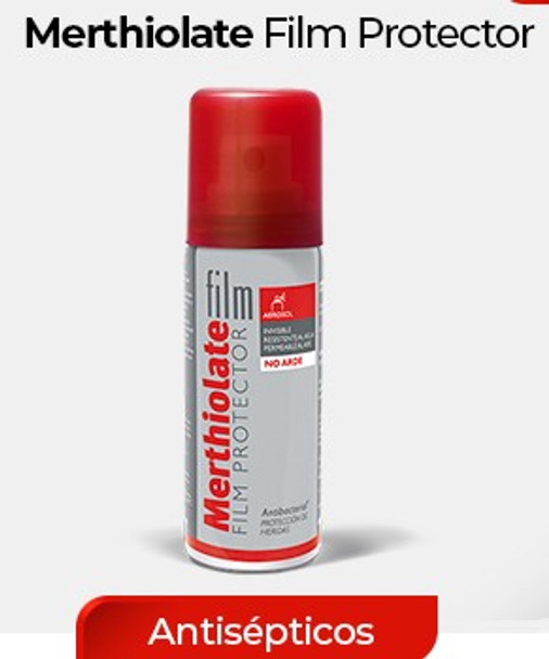 Merthiolate Film Protector Spray Innovation To Protect Wounds Cuts And Scrapes, 30 g / 1.06 oz