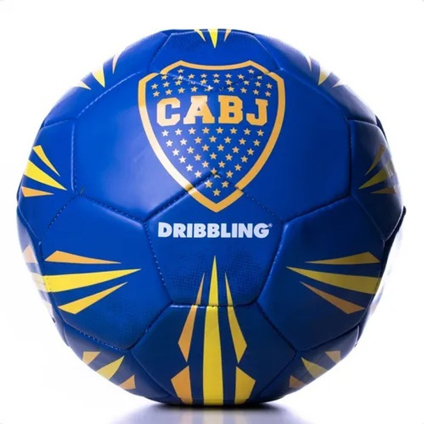 Pelota de Fútbol Boca Juniors PVC Material Football Soccer Ball Nº 5 Red & White Size 5 by Dribbling (Deflated)