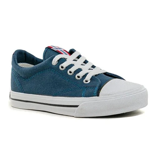 Topper Profesional Zapatillas Azules Unisex Original Street Urban Sneakers Rubber Sole (Blue)