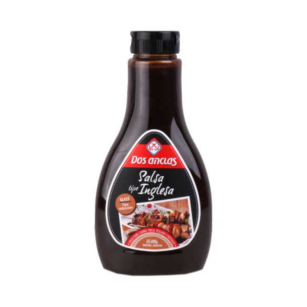 Dos Anclas Salsa Tipo Inglesa Worcester Sauce Ready to Use, 410 g / 14.46 oz