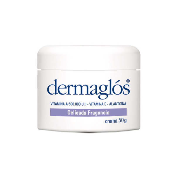 Dermaglós Delicada Fragancia Firming Cream with Vitamin A 600.000 UI, Vitamine E, Allantoin, 50 g / 1.8 oz