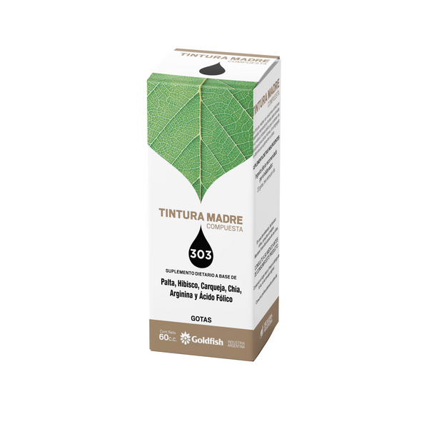 Tintura Madre Mother Tincture Avocado, Hibiscus, Carqueja, Chia, Arginine and Folic Acid - Anticholesterol, 60 cc / 2.02 fl oz