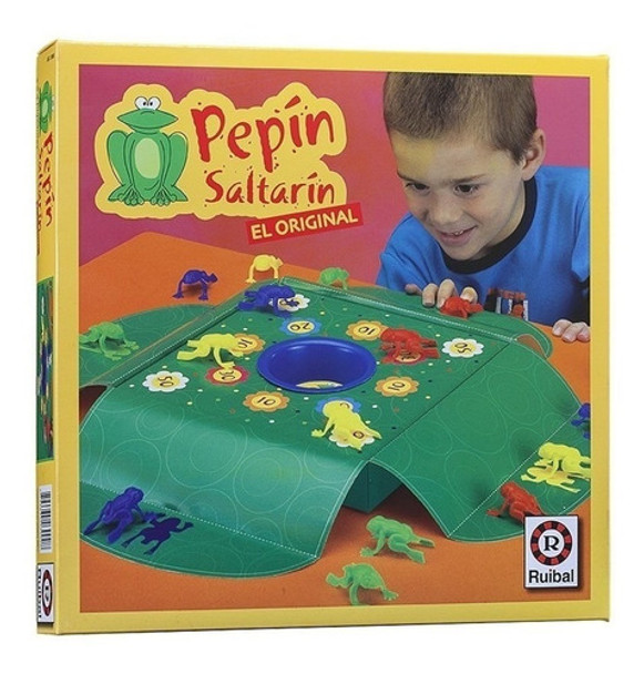 Pepín Saltarín Old Classic Board Game for Kids by Ruibal (Spanish)