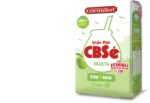 CBSé Yerba Mate Silueta Cormillot Slimming, 500 g / 1.1 lb