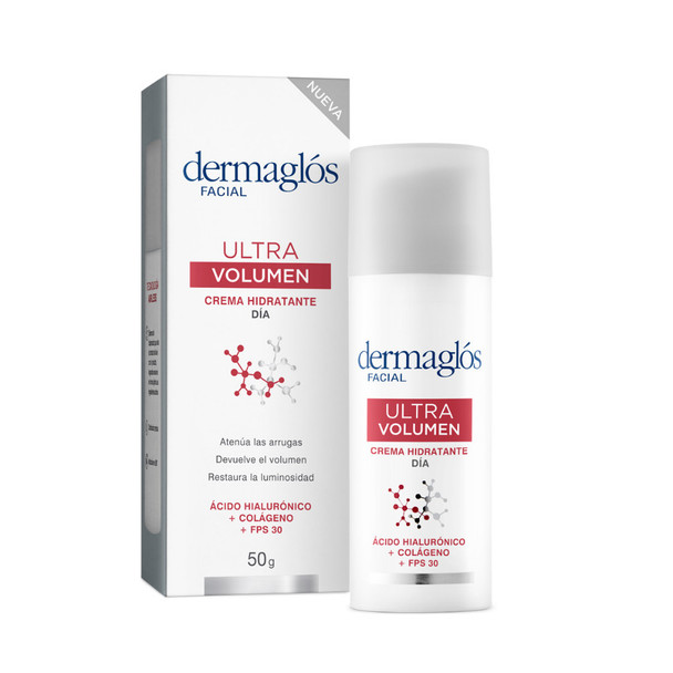 Dermaglós Facial Crema de Día Ultra Volumen Facial Ultra Volume Day Cream with SPF 30, 50 g / 1.8 oz