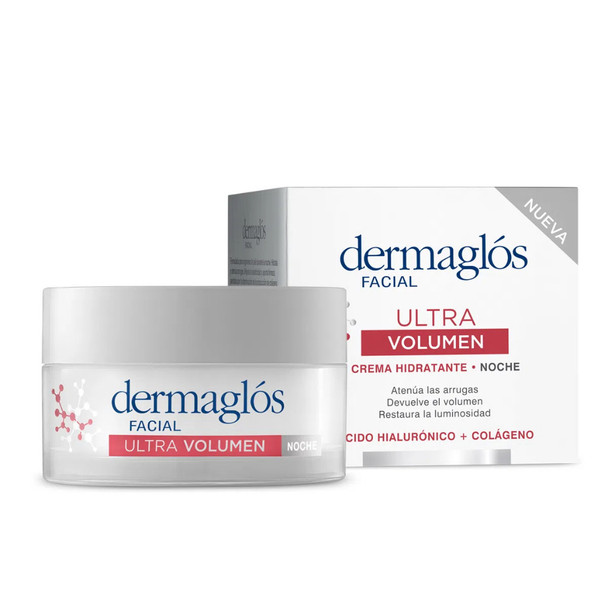 Dermaglós Facial Crema de Noche Ultra Volumen Facial Ultra Volume Night Cream, 50 g / 1.8 oz