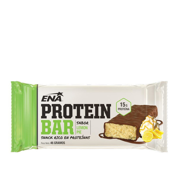 Ena Protein Bar Sabor Lemon Pie  46 g / 1.62 oz (pack of 4)