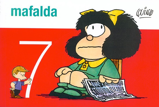 Mafalda Nº 7 Tiras de Quino Comic Book by Quino - De La Flor Editorial (Spanish Edition)