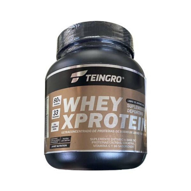 Teingro Suplementos Tiger Line Whey X Pro Protein Creatina & Proteínas de Suero de Leche Vanilla & Chocolate Flavor, 1 kg / 2.2 lb