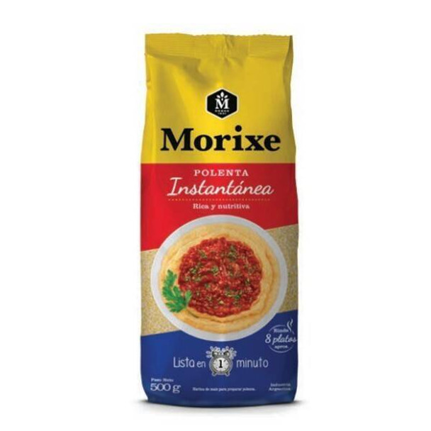 Morixe Sémola de Maíz Corn Flour "Polenta", 500 g / 17.6 oz bag