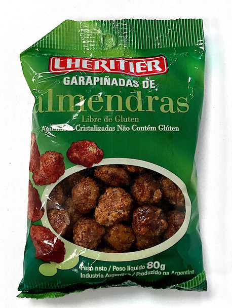 Garrapiñada de Almendras Sugar Coated Almonds Gluten-Free, 80 g / 2.8 oz