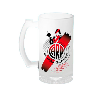 Chopera Vaso de Vidrio River Plate CARP El Más Grande Measure Cocktail Glass Cup Perfect For Preparing Fernet, 473 ml / 15.9 fl oz cap