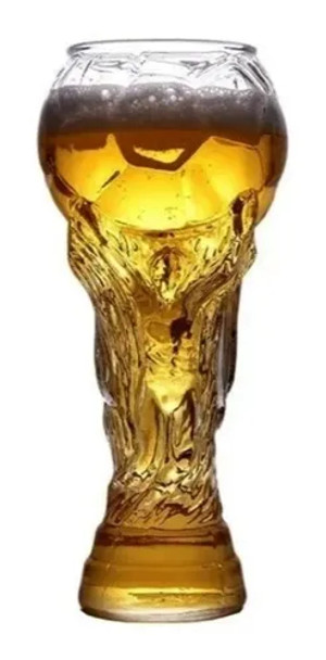 Vaso de Vidrio Copa del Mundo Glass Tumbler World Cup Qatar 2022, 700 ml / 23.66 fl oz cap