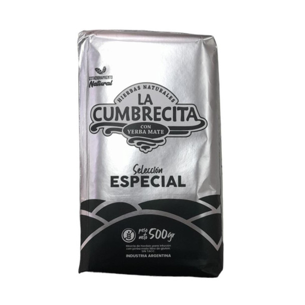 La Cumbrecita Selección Especial Yerba Mate with Herbs: Poleo, Incayuyo, Peperina and Mint, 500 g / 1.1 lb