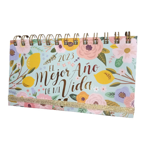 Agenda Pocket 2023 "El Mejor Año De Mi Vida" Daily Personal Planner - Spiral Hardcover Agenda Perfect for Gifting