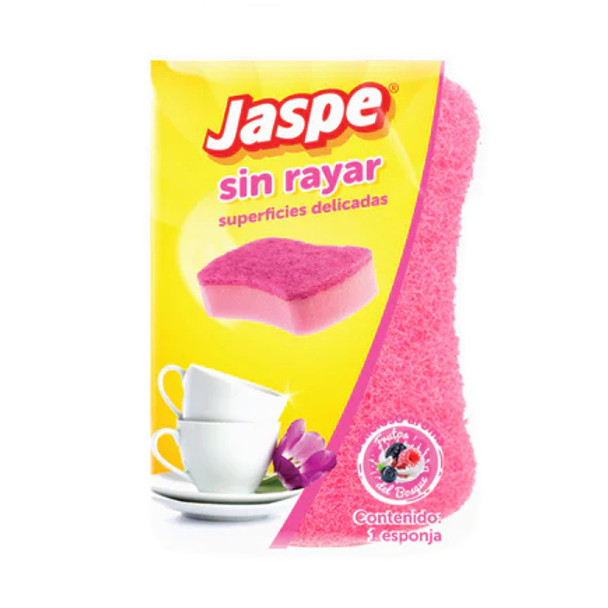 Jaspe Esponja Sin Rayar Para Superficies Delicadas Scratch-free Sponge For Delicate Surfaces (pack de 3 esponjas)