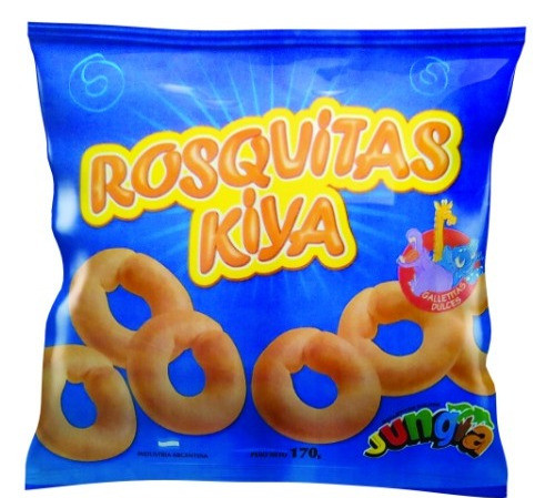 Jungla Sweet Cookies Donuts Rosquitas Kiya Galletitas Dulces, 170 g / 5.99 oz (pack of 3)