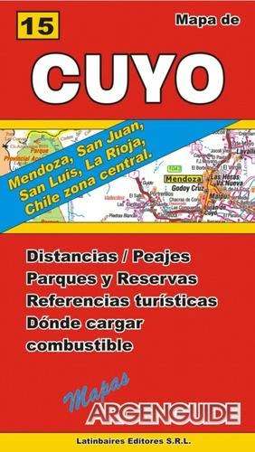 Mapa De Mendoza, San Juan, San Luis Y La Rioja (Cuyo)
