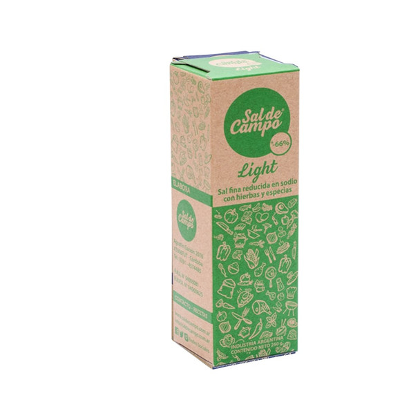 Sal de Campo Fine Salt Reduced in Sodium with Herbs & Spices Light, 250 g / 8.81 oz