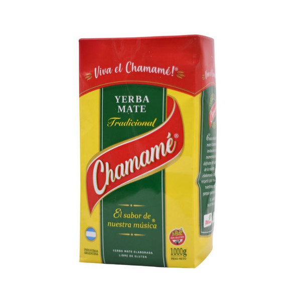 Chamamé Traditional Yerba Mate Made Gluten-Free Viva el Chamamé! Tradicional, 1 kg / 35.2 oz