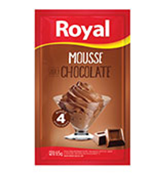 Royal Chocolate Ready to Make Mousse, 4 servings per pack, 65 g / 2.29 oz Royal Chocolate Ready to Make Mousse, 4 servings per pack, 65 g / 2.29 oz