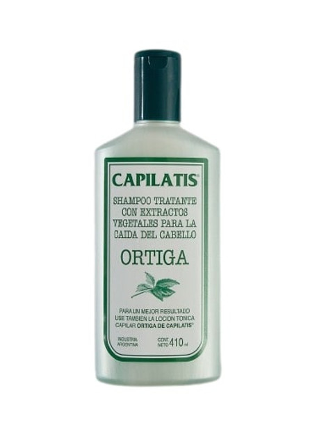 Capilatis Treating Shampoo with Plant Extracts for Hair Loss Shampoo Tratante Línea Ortiga, 410 ml / 13.86 fl oz
