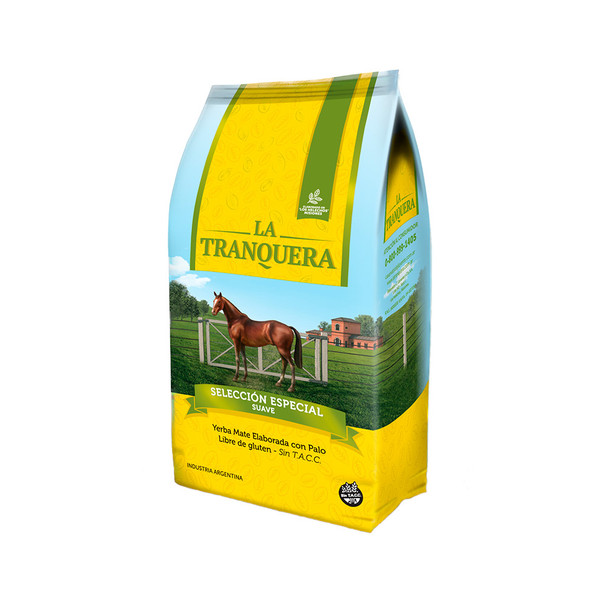 La Tranquera Suave Especial Soft Yerba Mate Con Palo, 1 kg / 35.27 oz