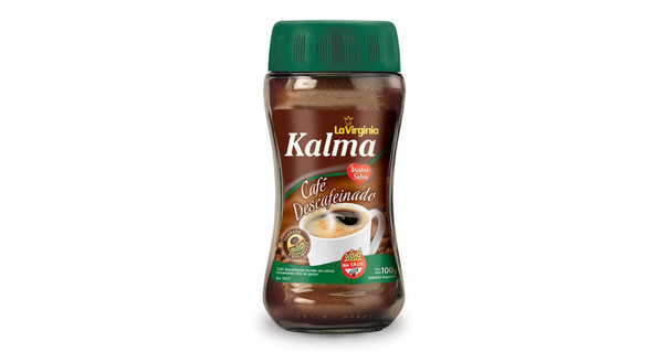 La Virginia Kalma Decaffeinated Balanced Roasted Instant Coffee Café Instantáneo, 100 g / 3.52 oz