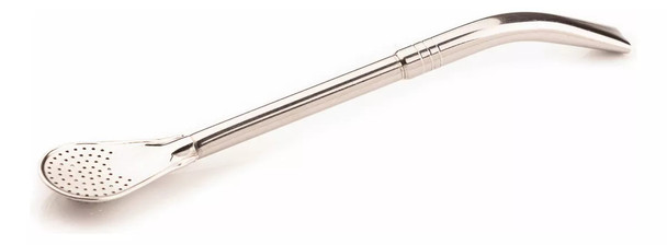 Matesur Stainless Steel Pico de Loro Straw Bombilla Pico de Loro con Filtro Cuchara