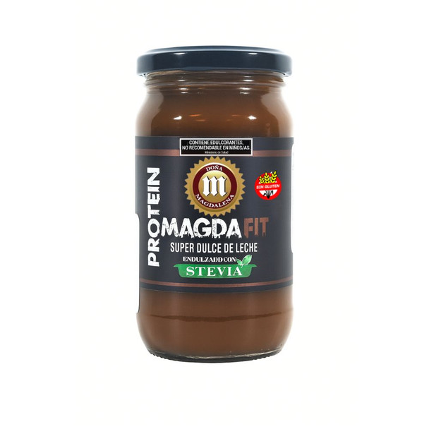 Doña Magdalena MagdaFit Protein Dulce de Leche Sweetened with Stevia Gluten Free, 400 g / 14.1 oz
