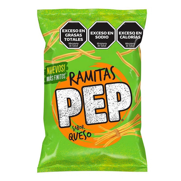 Pep Ramitas Wheat Flour Snack Twig Shape Cheese Flavor, 120 g / 4.23 oz