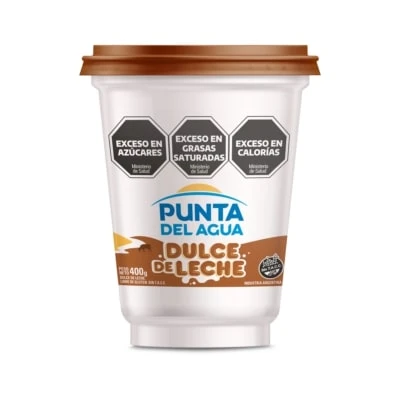 Punta del Agua Dulce de Leche Traditional Creamy Caramel - Gluten-Free, 400 g / 14.10 oz