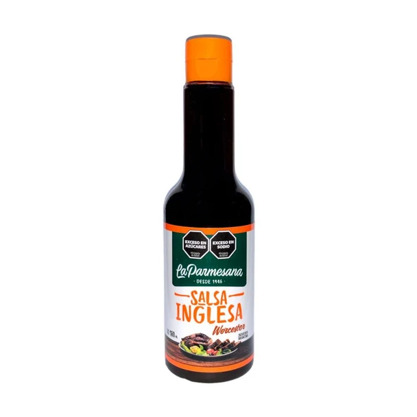 La Parmesana Salsa Inglesa Worcester, 180 ml / 6.08 oz fl