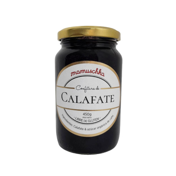 Mamuschka Organic Calafate Jam - Gluten-Free & Sugar Cane Confitura de Calafate, 450 g / 16 oz