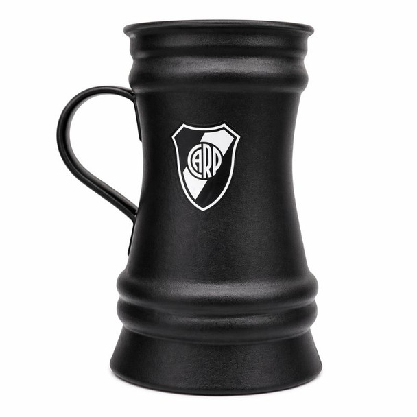 Chopp Jarra Vaso - Aluminum Fernet, River Plate Design  for Football Fans, 1.5 L / 50.72 oz capacity
