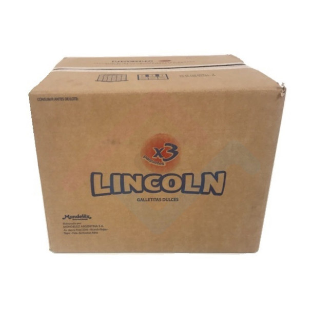 Lincoln Terrabusi Sweet Cookies Vanilla & Sweet Lemon Flavor Wholesale Bulk Box, 153 g / 5.4 oz oz ea (60 count per box)