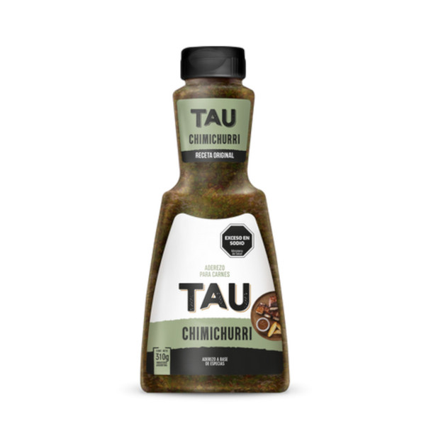 TAU Chimichurri Meat Dressing - Flavorful Spice-Based Blend Aderezo para Carnes Chimichurri, 310g / 10.93 oz