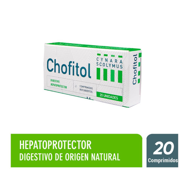 Chofitol Plus After-Food Digestive Natural Origin with Dry Extract of Cynara Scolymbus (20 count)