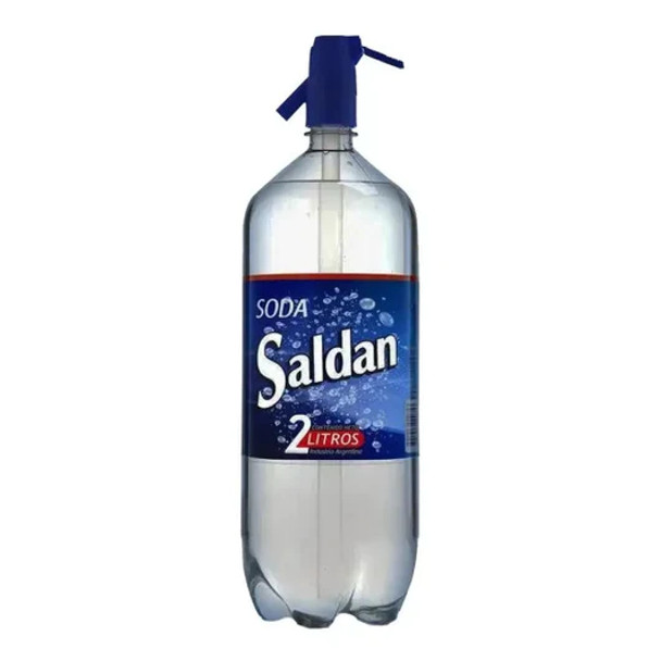 Saldan Soda in Siphon, Sparkling Water, Sifón, Agua con Gas, 2 lts / 67.62 fl oz