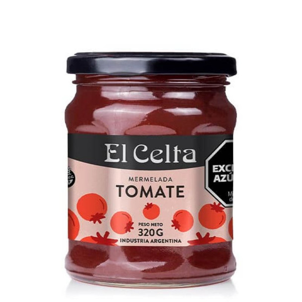 El Celta Traditional Tomato Jam Mermelada de Tomate, 320 g / 11.29 oz