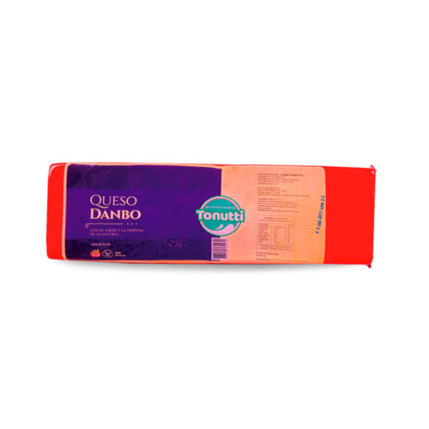 Tonutti Danbo Cheese Whole Bar Queso Danbo Gluten-Free , 4.1 kg / 9.03 lbs (approx)