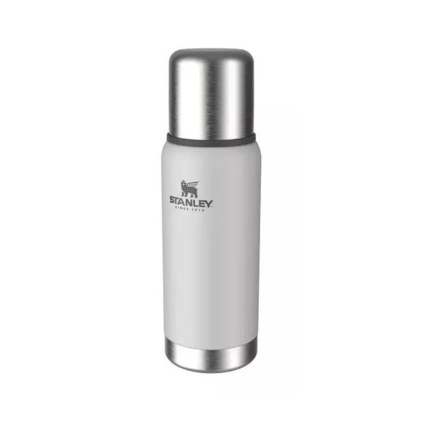 Stanley 500 ml Polar White Thermos - Built-In Pour Spout - Stainless Steel - Boxed by Kyma