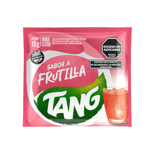 Jugo Tang Frutilla Powdered Strawberry Juice, 15 g /  0.52 oz (box of 20)