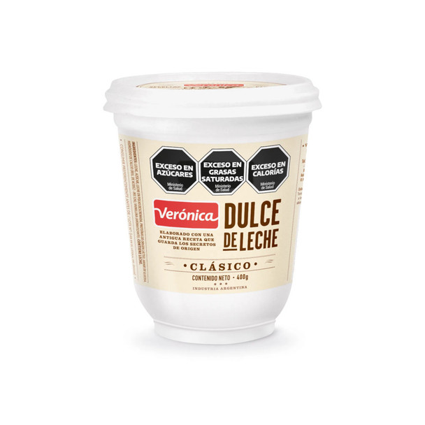 Verónica Classic Dulce de Leche - Gluten-Free Rich Flavor, 1 kg / 2.20 lb