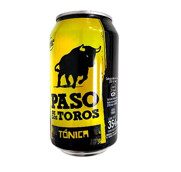 Paso de Los Toros Tónica Canned Tonic Water, 354 ml / 11.9 fl oz