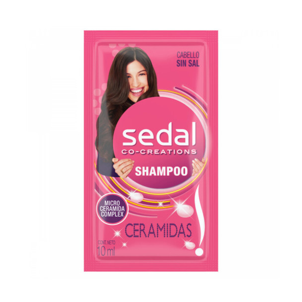 Sedal Ceramides Hair Shampoo in Sachet Shampoo, 10 ml / 0.34 fl oz (pack of 6)