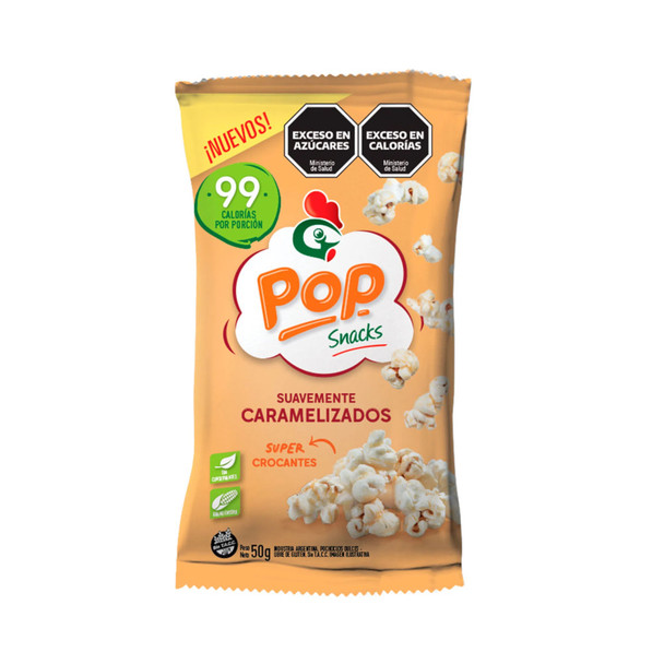 Gallo Pop Sweetly Caramelized Popcorn Snacks - Super Crunchy Pochoclos Dulces, 50 g / 1.76 oz (pack of 3)