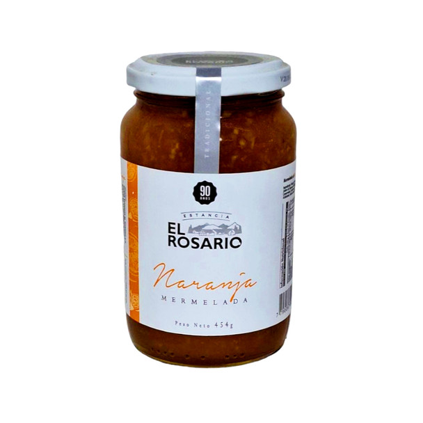 Estancia El Rosario Traditional Orange Jam - Classic Fruit Preserve Mermelada de Naranja, 454 g / 16 oz