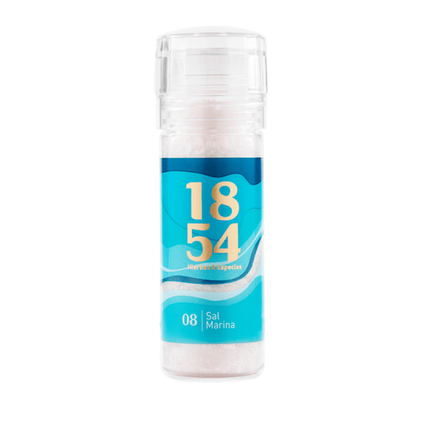 Molinillo Premium 1854 Hierbas & Especias Sal Marina Sea Salt Grinder, 120 g / 4.3 oz